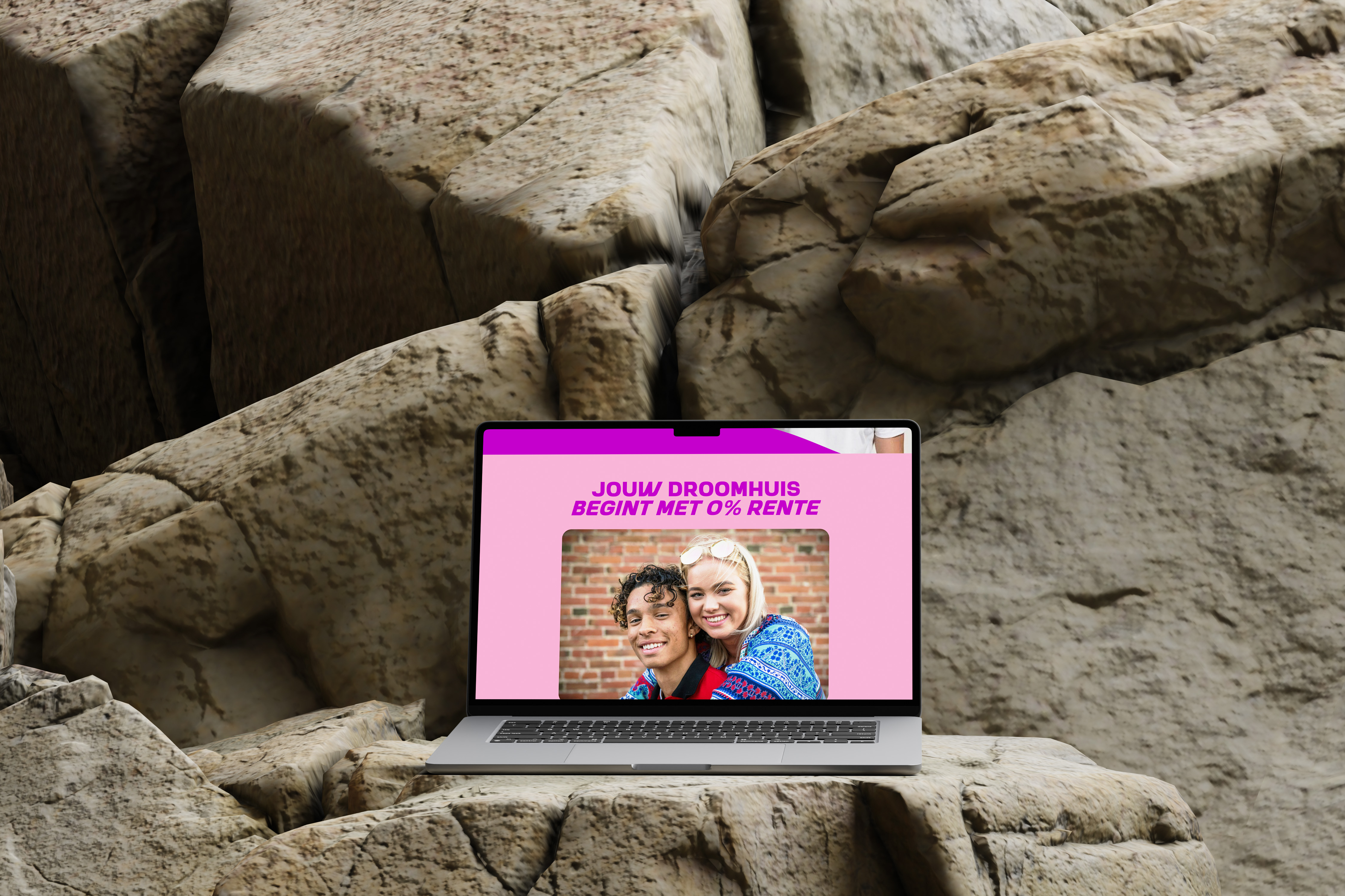 Mockup of my first website